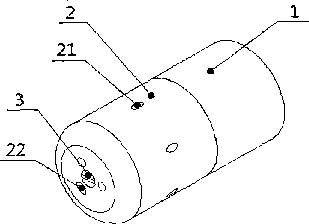 Self-feeding rotary jet flow multi-hole spray nozzle