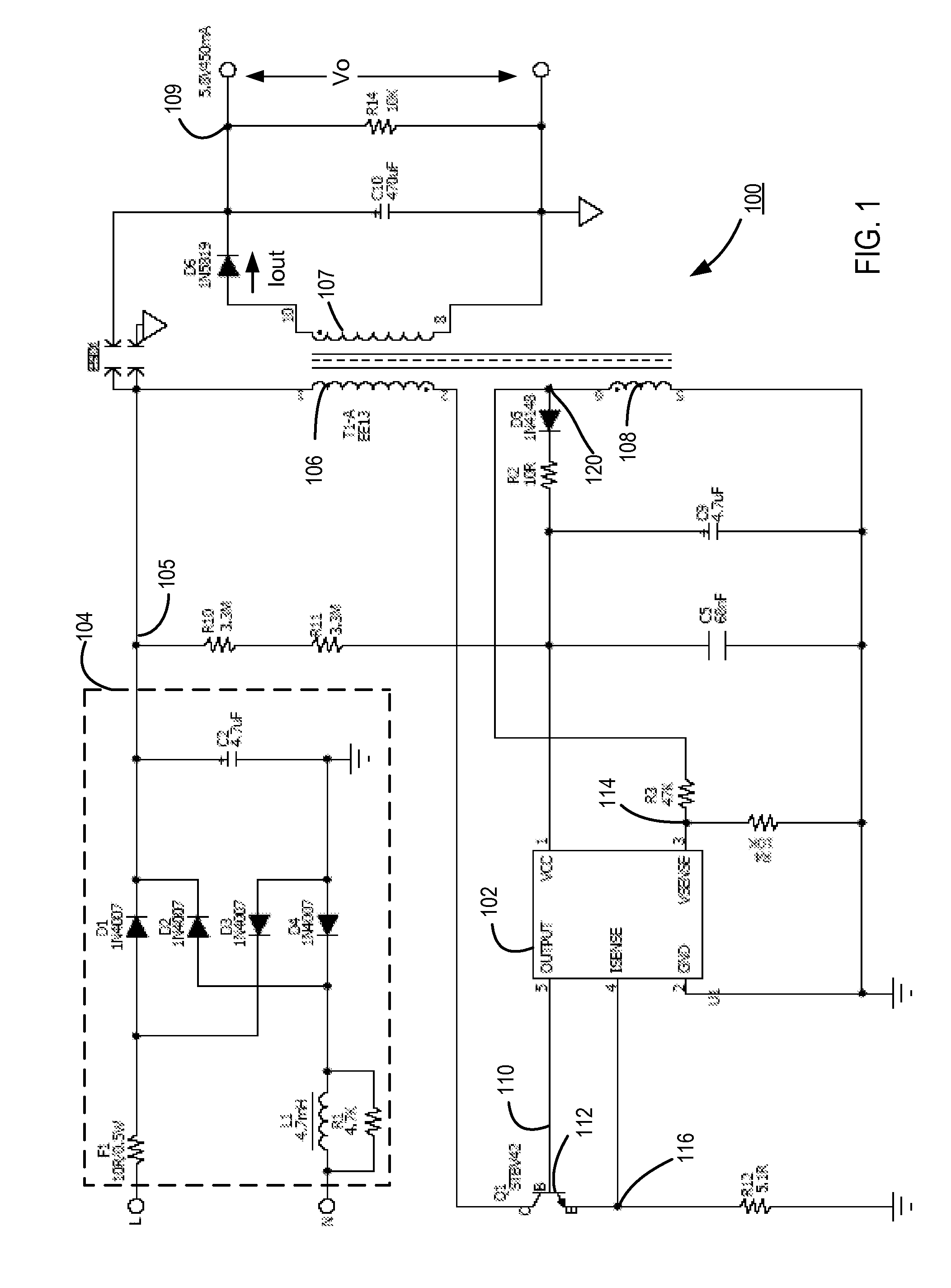 EMI Frequency Spreading Method for Switching Power Converter