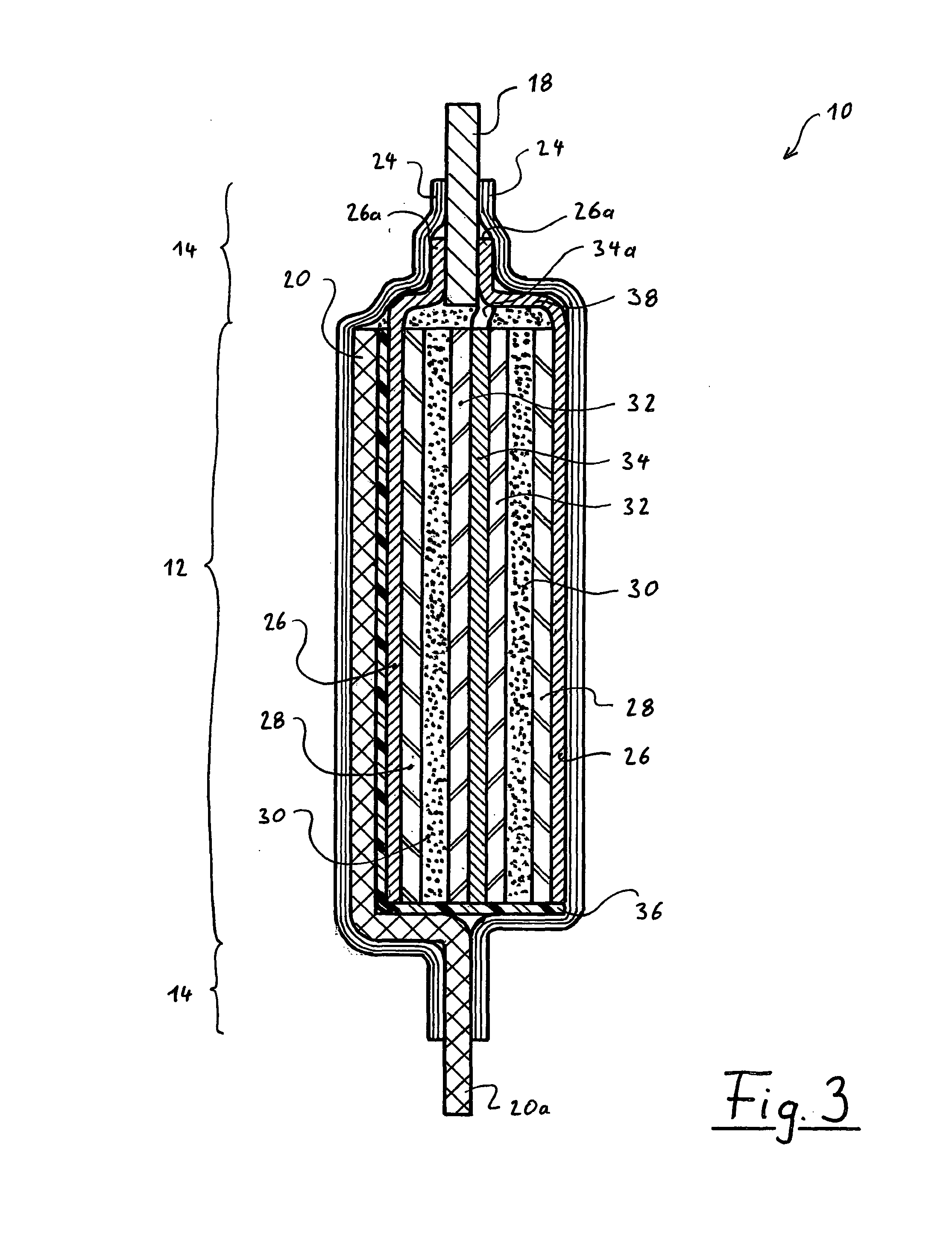 Electrical energy storage cell and apparatus