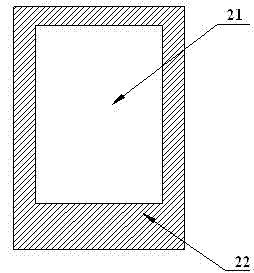 Ito through-hole integrated capacitive touch screen and manufacturing method