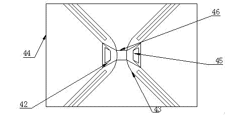 Ito through-hole integrated capacitive touch screen and manufacturing method