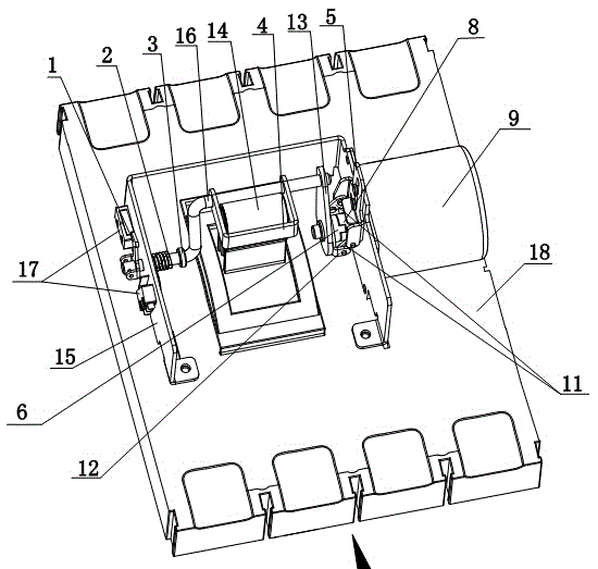 Reclosing mechanism and method of leakage circuit breaker with clutch mechanism