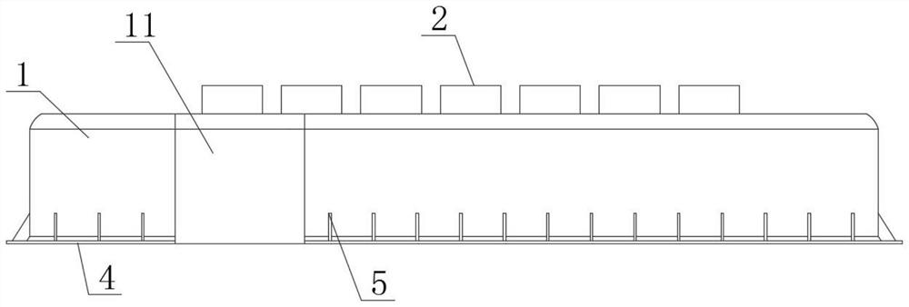 Ventilation, heat dissipation and noise reduction structure