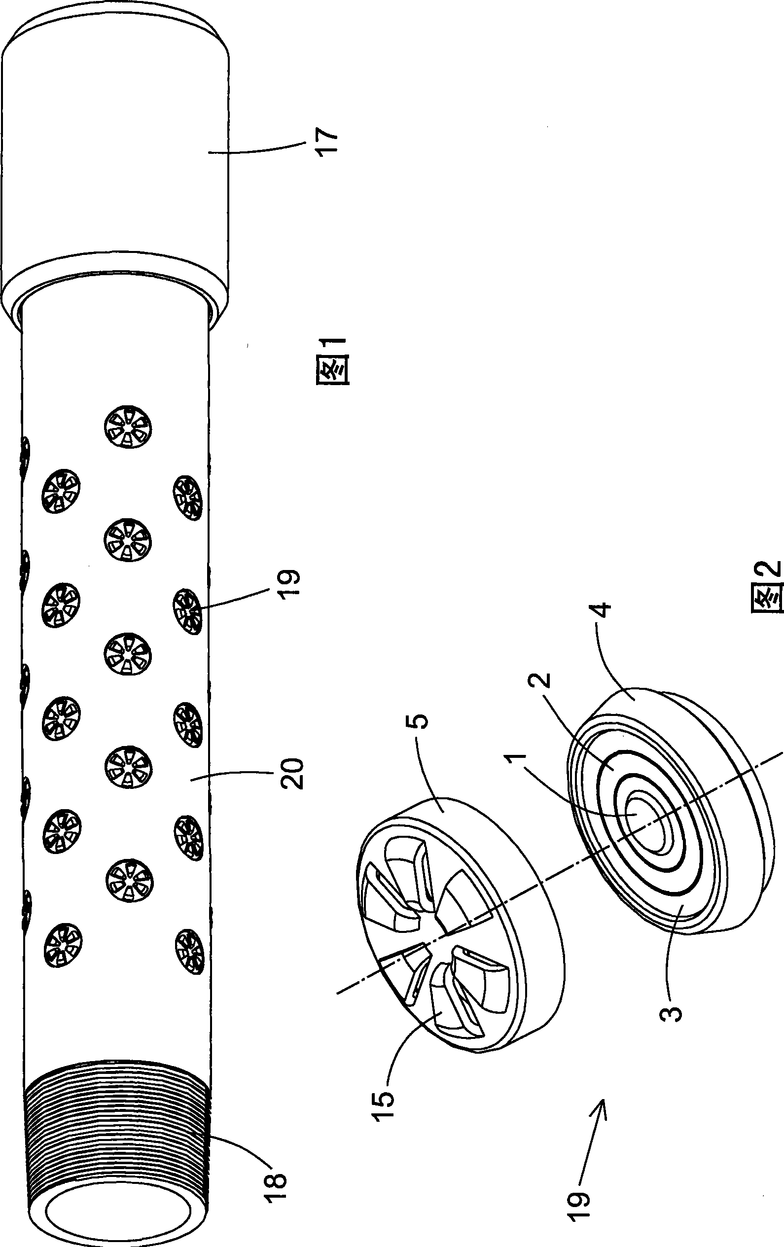 Double-filtering layer meander circular seam self-cleaning sieve tube