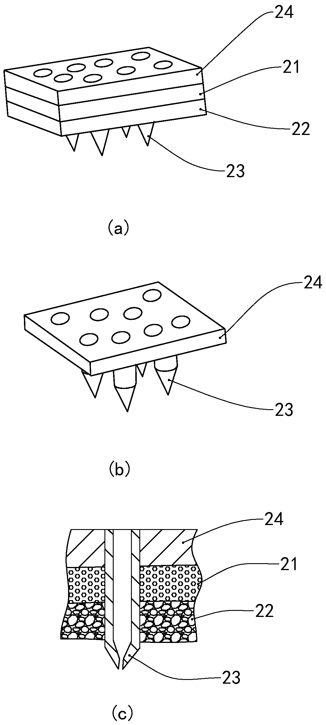 3D printing skin and preparation method thereof