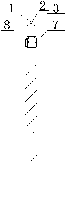 Manufacturing method of assembly type concrete prefabricated inner wallboard with steel beam