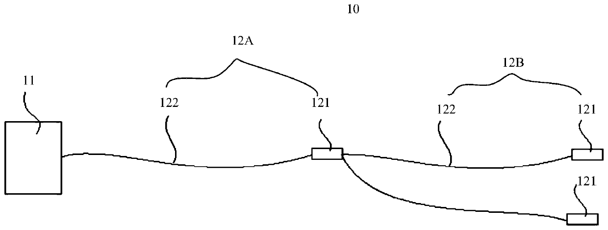 Temperature-sensing fire detector and fire monitoring method