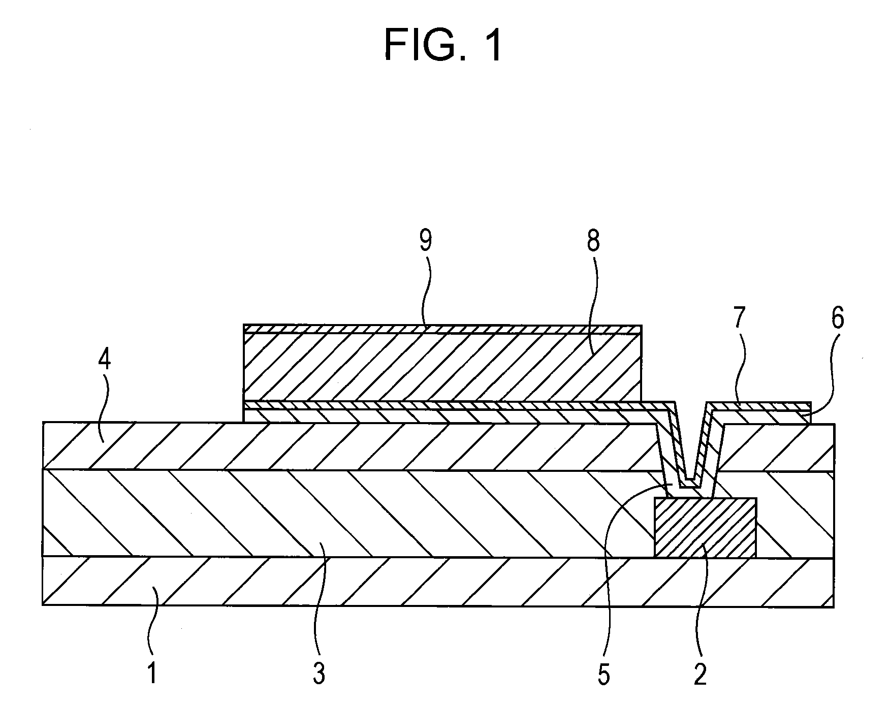 Reflective anode electrode for organic el display