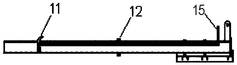 Tap hole replacing device