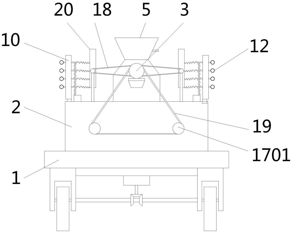 Full-automatic irrigation and fertilization machine based on Internet of Things