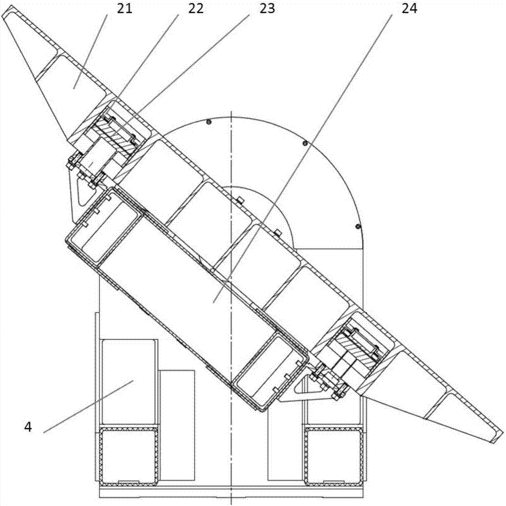 Scanning mechanism used for optical remote sensing instrument
