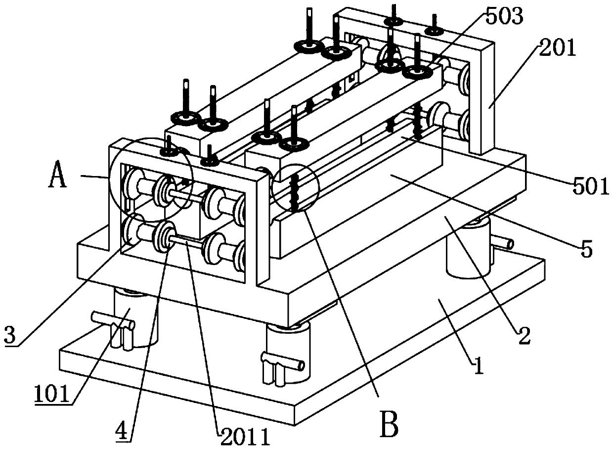 Power cable erection conveying device having clamping mechanism