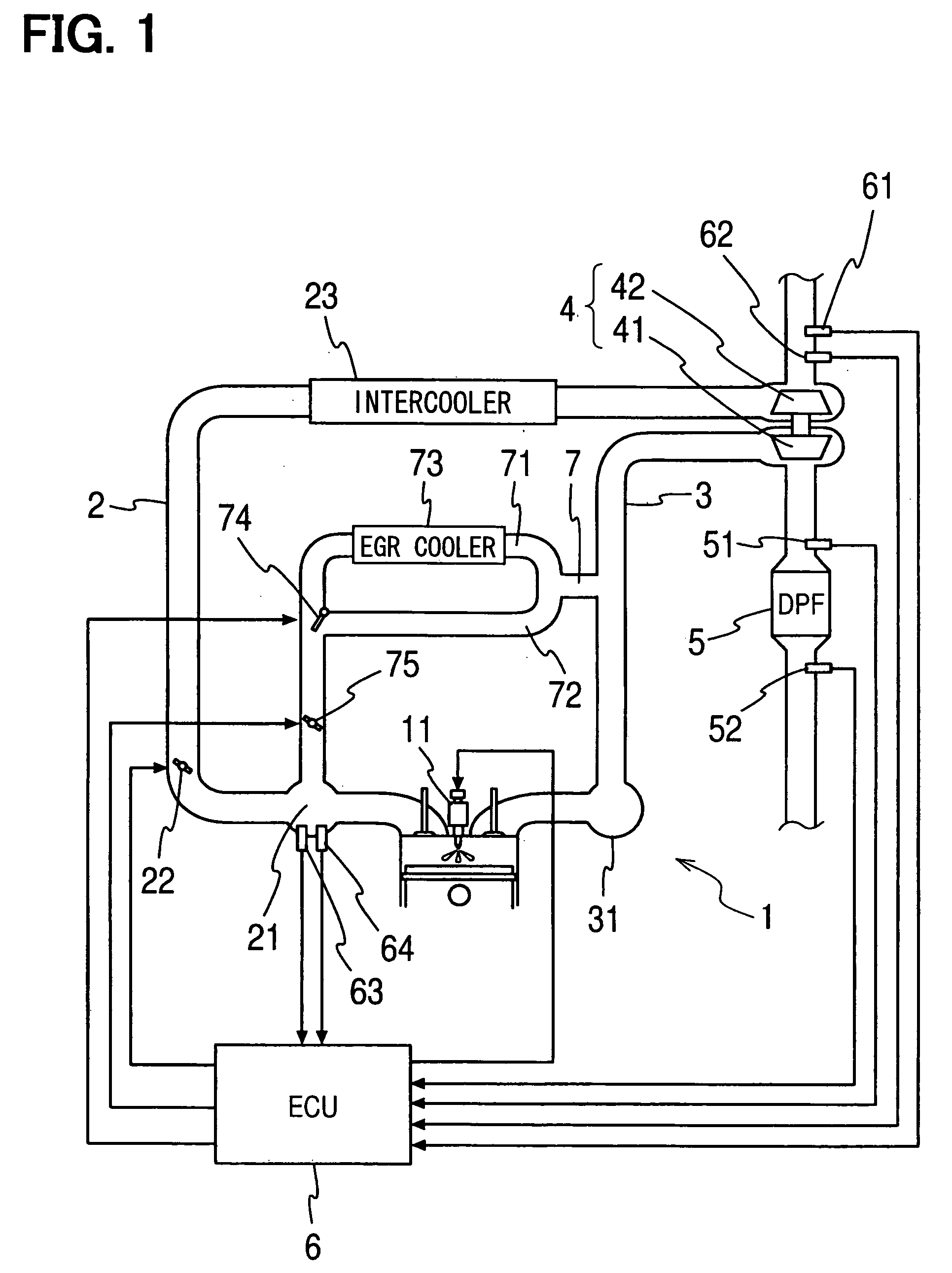 Exhaust gas purifying apparatus