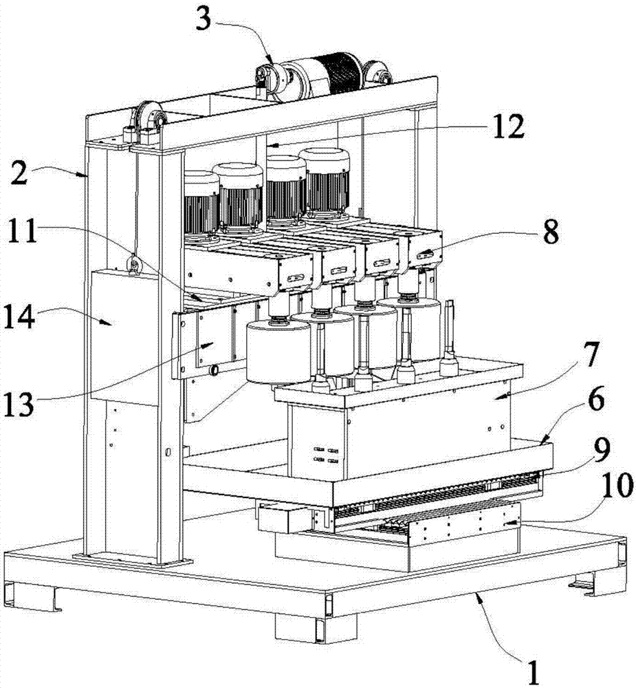 Multi-station numerically controlled side polishing machine