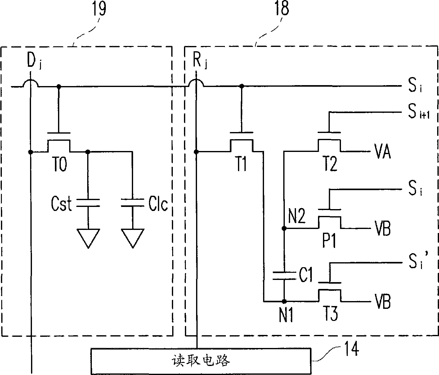 Sensor pixel and touch panel thereof