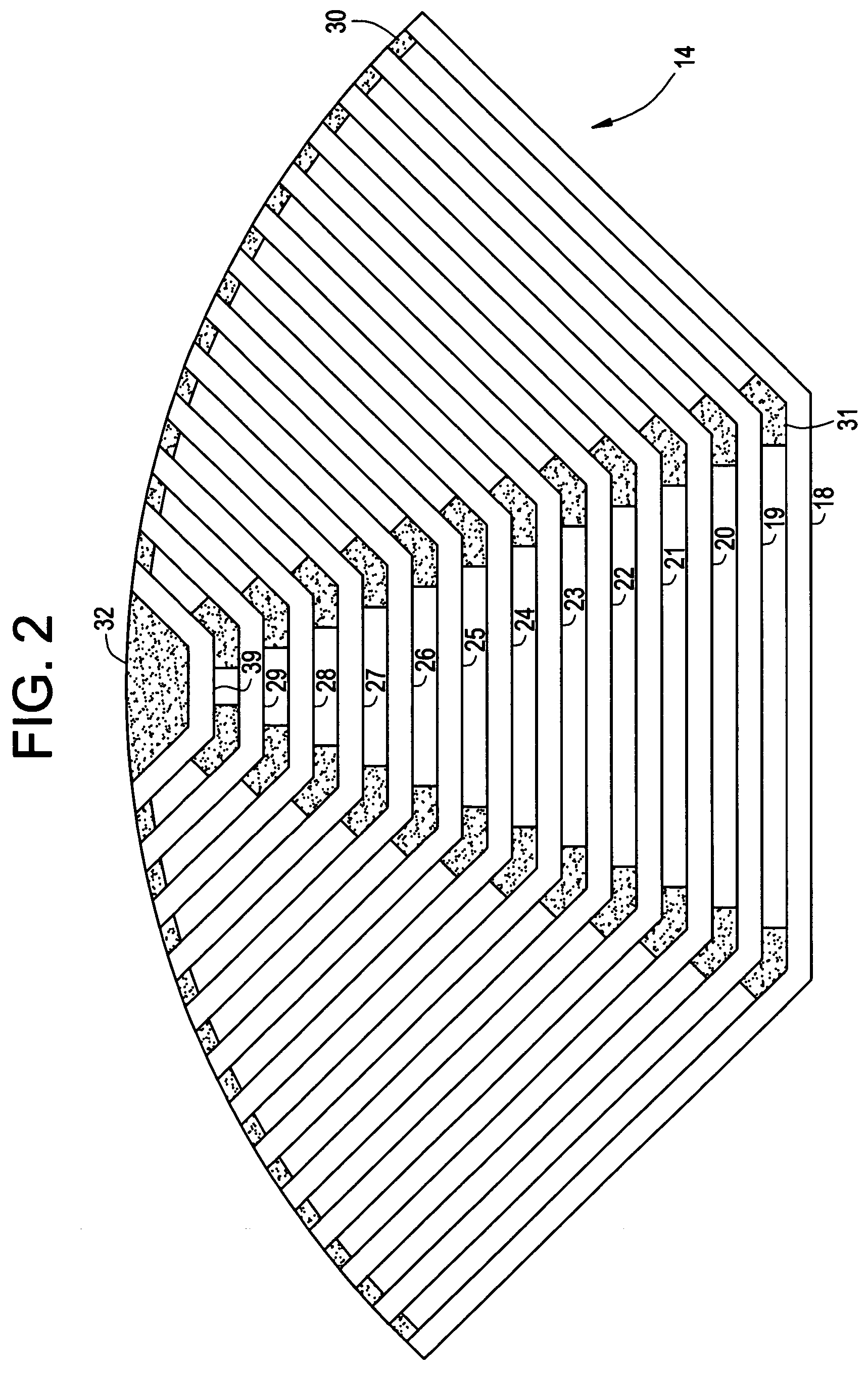 Synchronous reluctance machine with a novel rotor topology