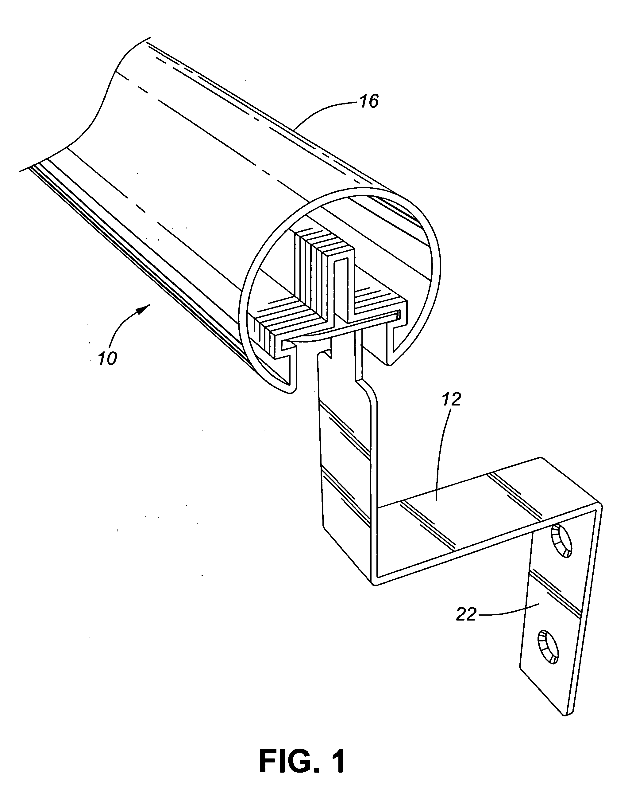 Handrail assembly and method