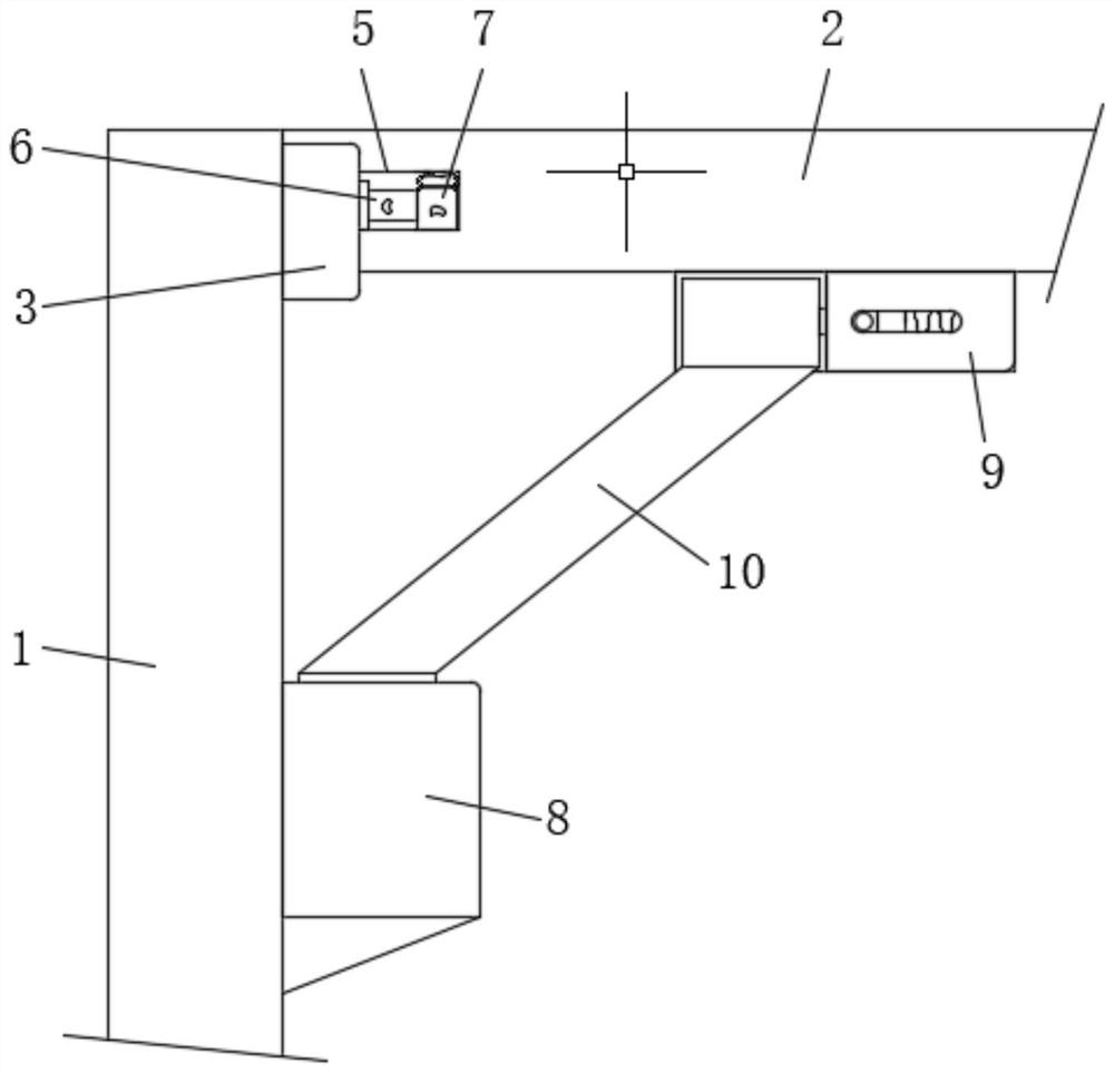 Rapid fabricated house and mounting method