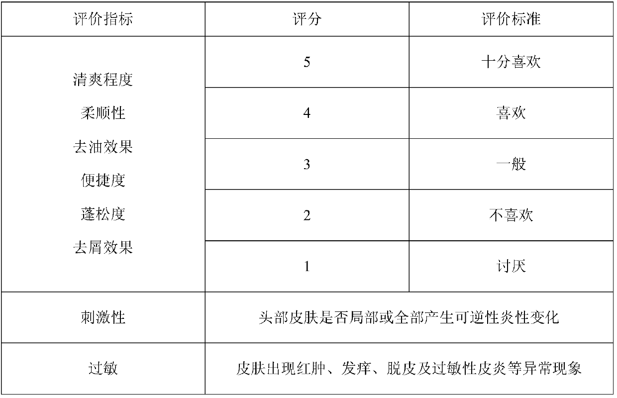 Waterless shampoo and preparation method thereof