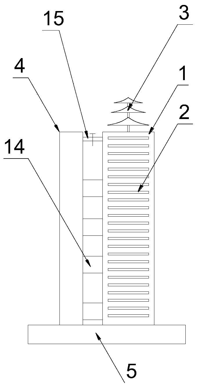 A high-efficiency heat dissipation oil-immersed transformer component