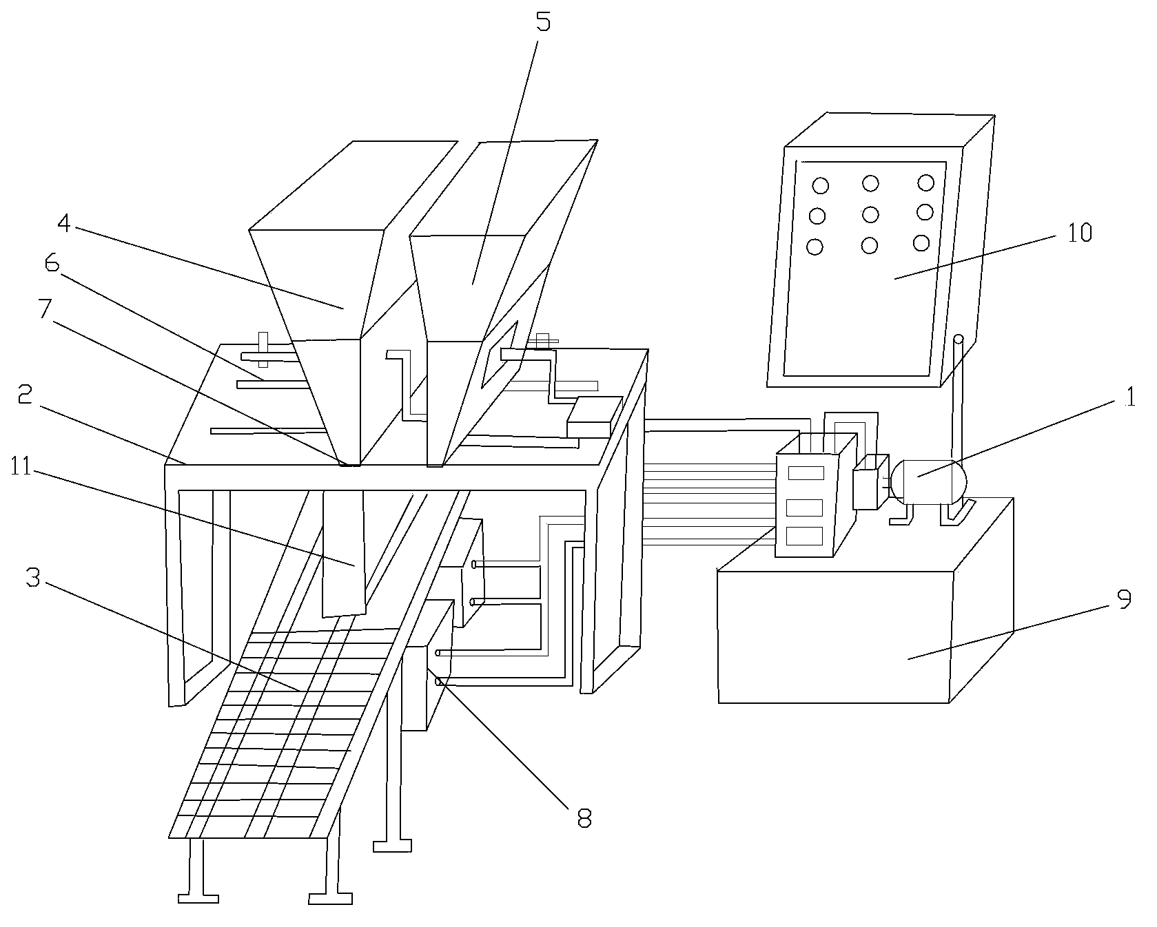 Heat dissipation device automatic elbow installation device