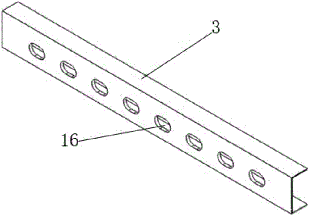 Bidirectional truss combined board made from composite material and manufacturing method therefor
