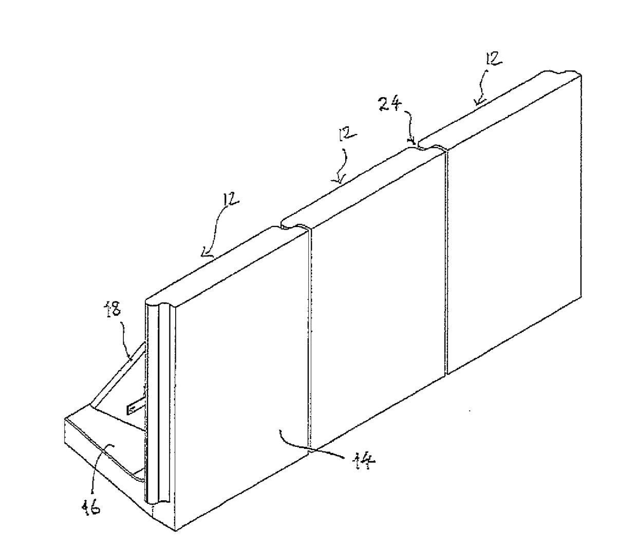 Edge protection safety bund system