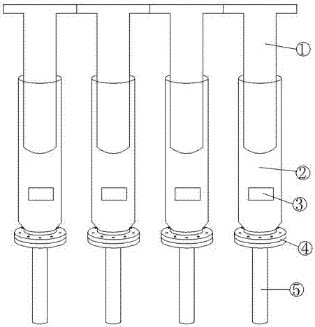 Four-column rod maker