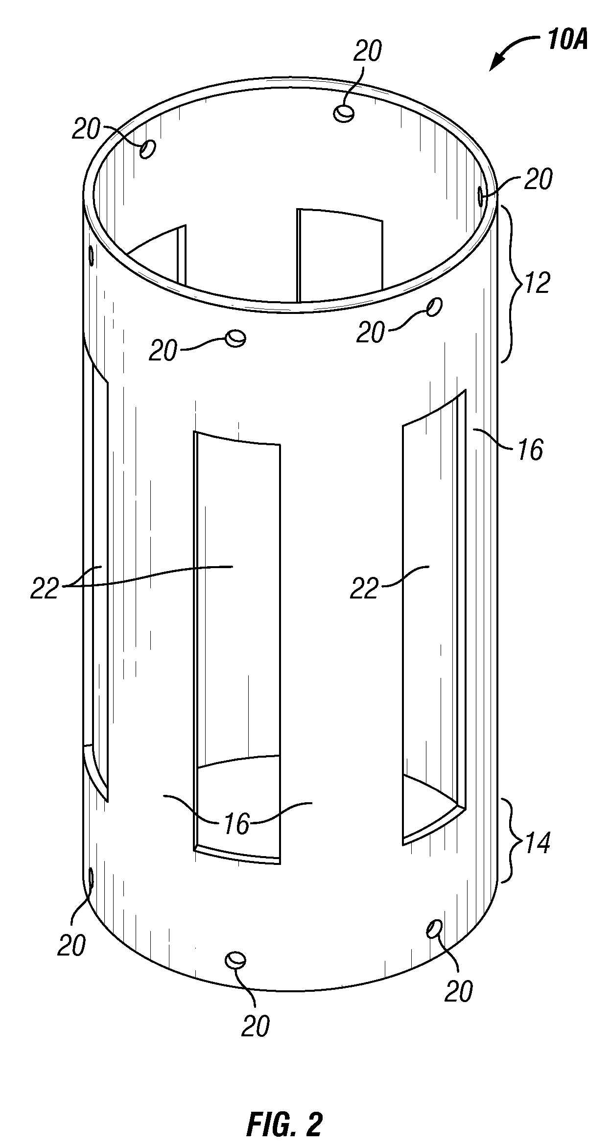 Centering structure for tubular member and method of making same