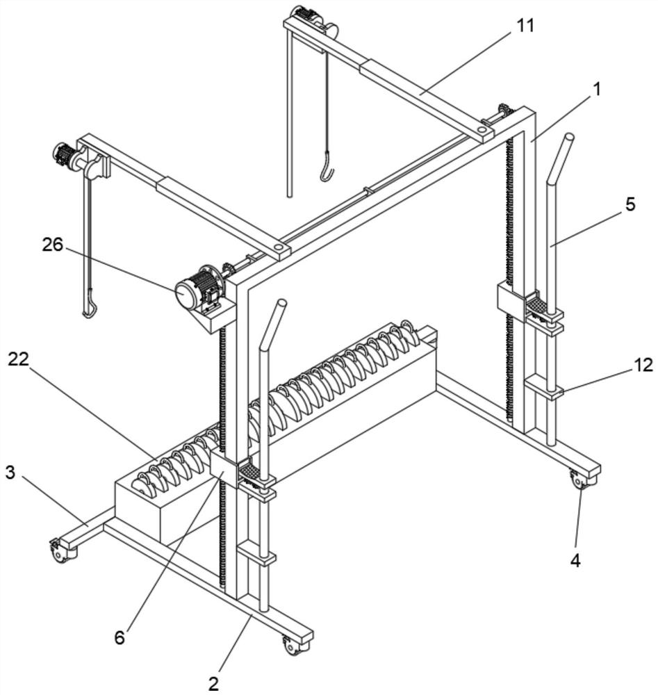 Barbell stand with anti-falling protection function for physical education