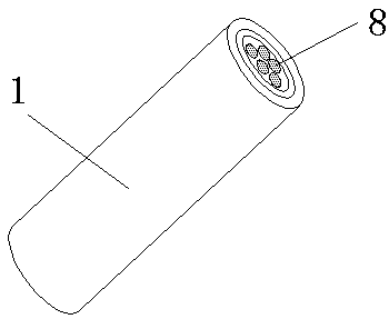 Environmental-aging-resistant polyolefin photovoltaic cable