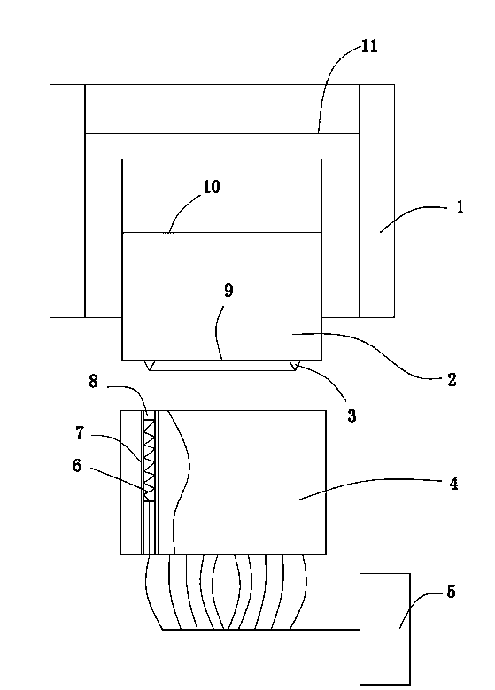 Real-time detection and fine-adjustment device for easily-open-cap nicks and detection and fine-adjustment method