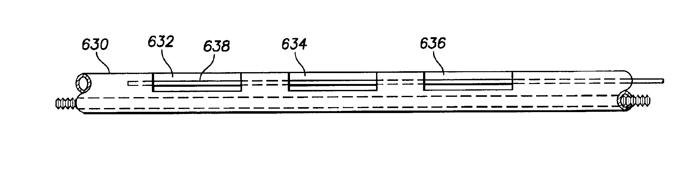 Body implantable lead including one or more conductive polymer electrodes and methods for fabricating same