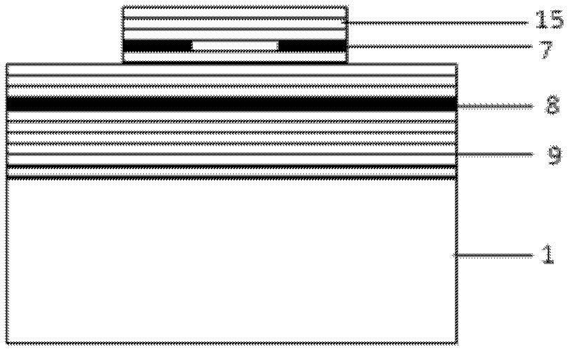 Tunable polarization wavelength vertical-cavity surface-emitting laser and preparation method thereof