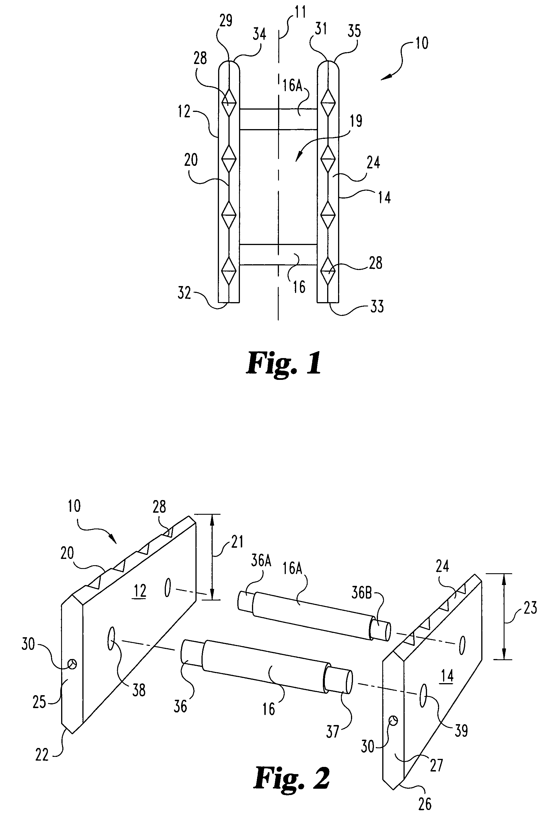Reinforced molded implant formed of cortical bone