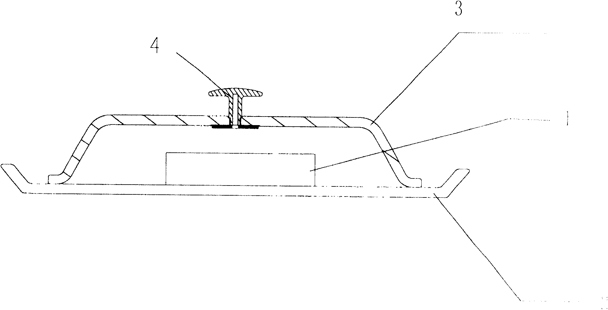 Material used for manufacturing microwavetempering machine and defrosting device therefrom