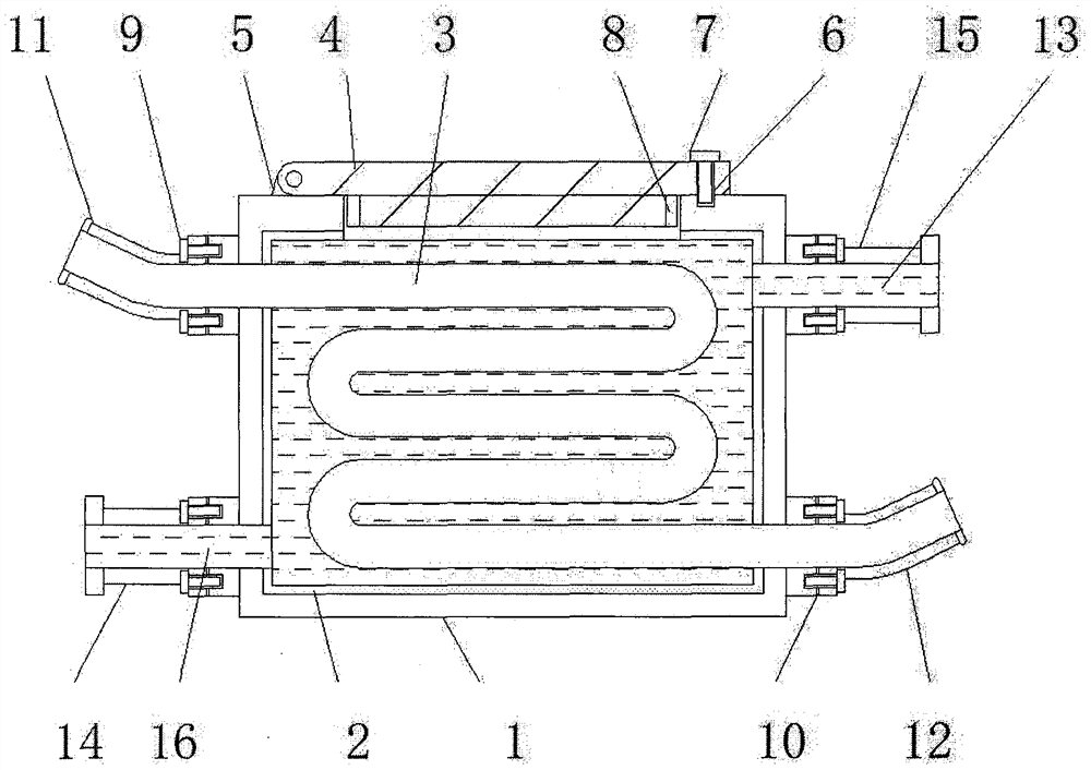 Engine oil cooler capable of increasing cooling intensity and cooling method