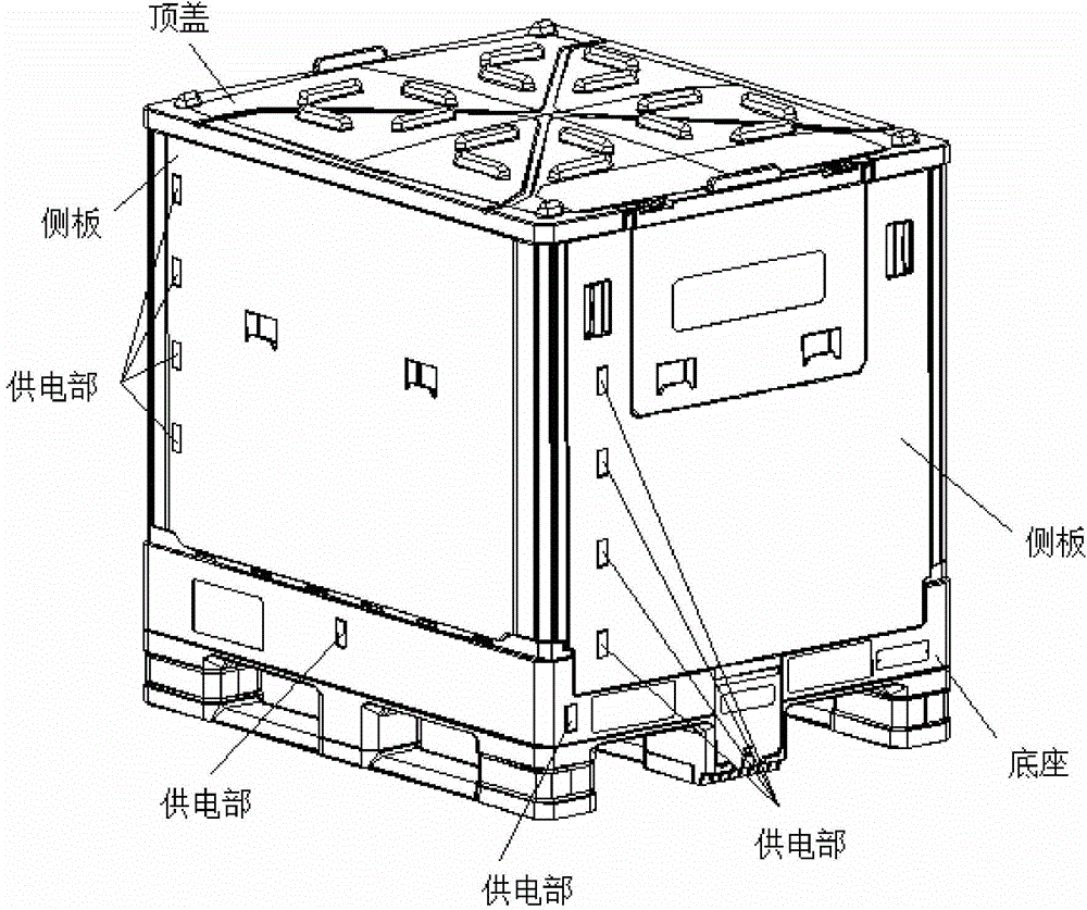 Cycle logistics appliance and management method thereof