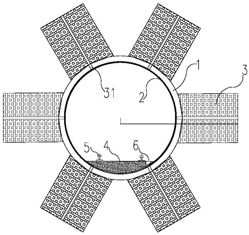 Enveloping type reinforcing method of underground structure