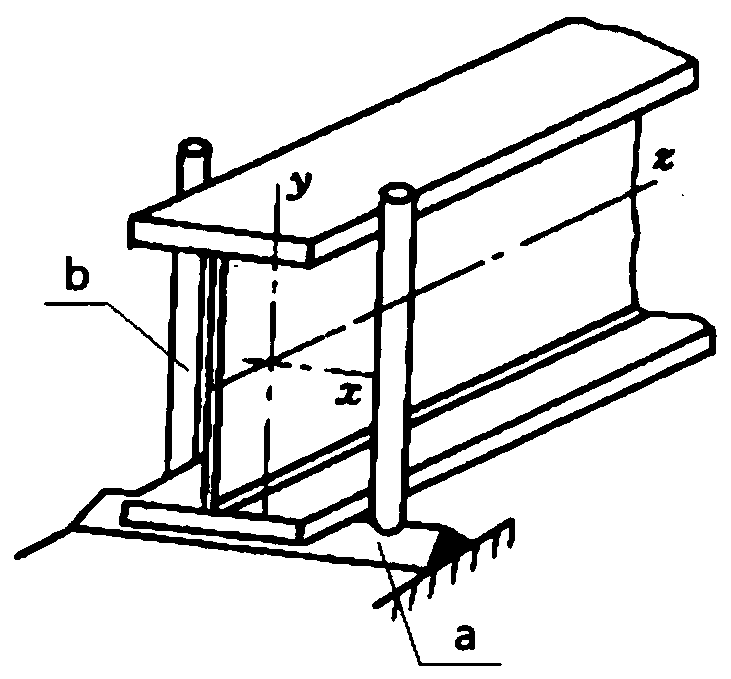 A beam-column hinged joint