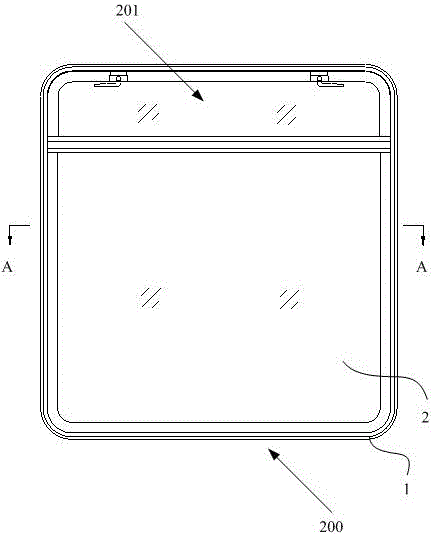 Vehicle window used for railway vehicle and railway vehicle