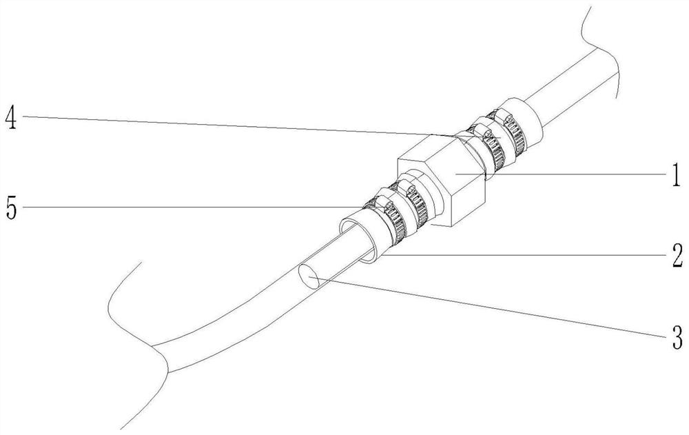 Water pipe connecting device