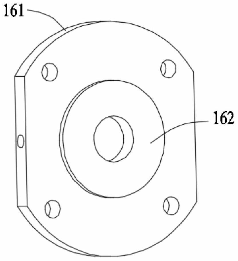 Gas suction device for vacuum cavity