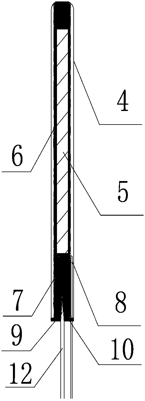 A control method for deep hole blasting of adjustable pressure-bearing expansion plastic pipe