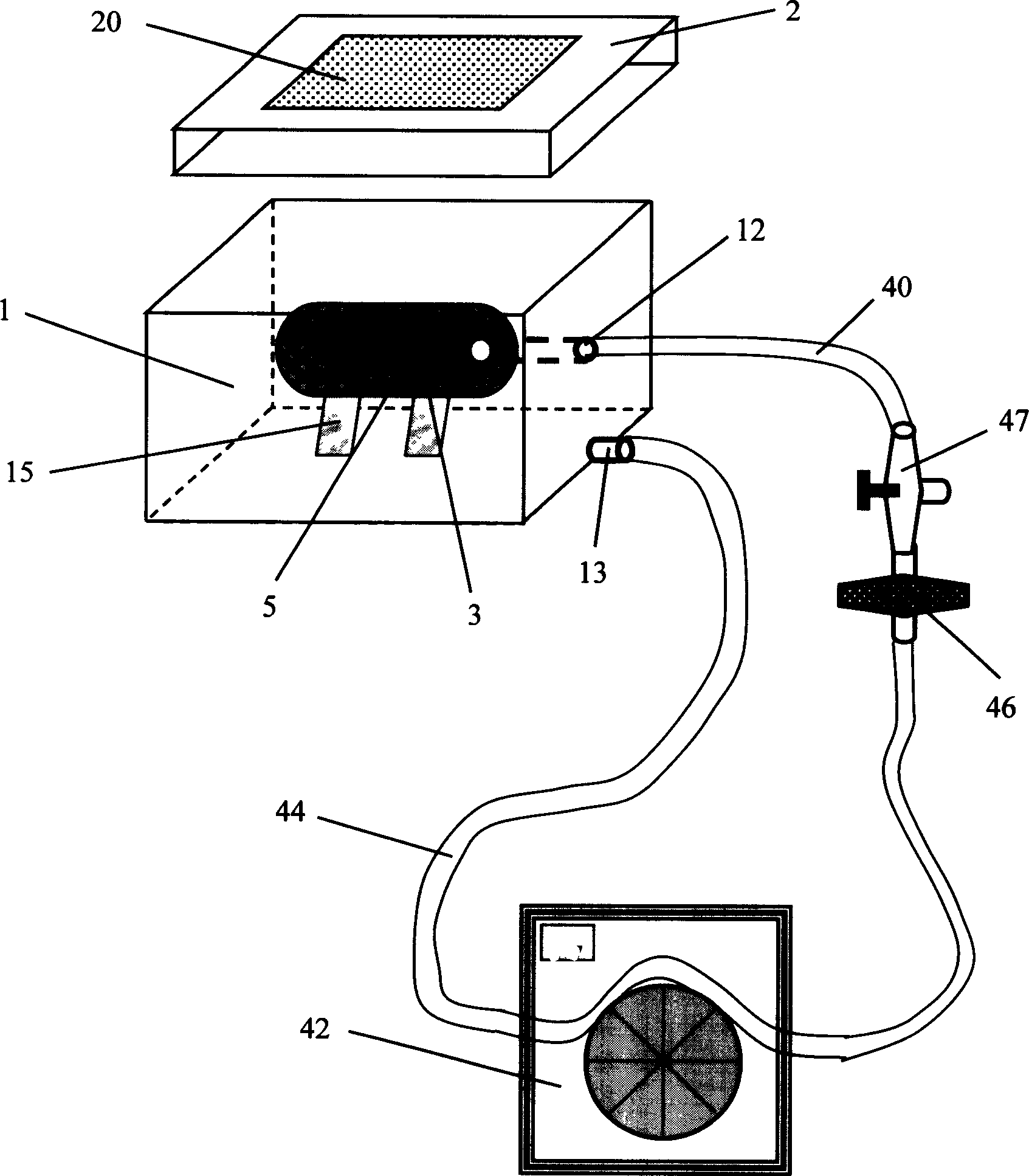 3D dynamic input type tissue reaction device