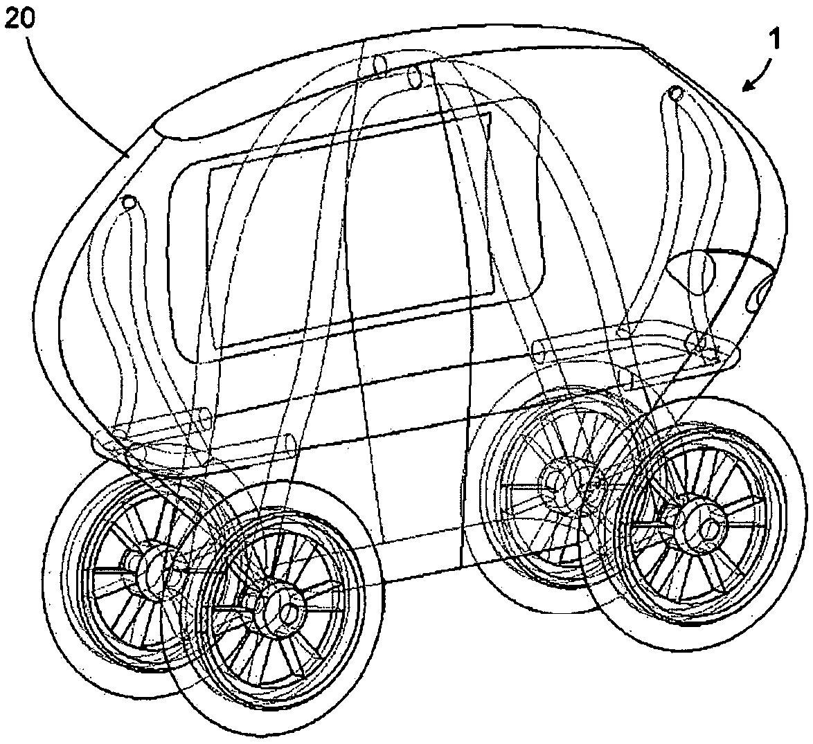 Traffic system, self-propelled vehicle, and traffic system control process