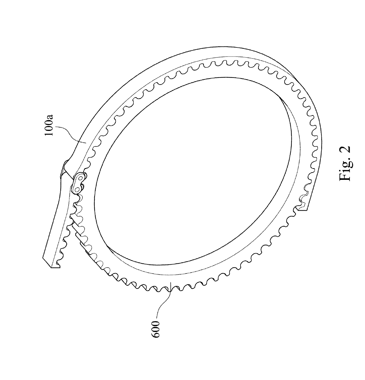 Quick-linked belt