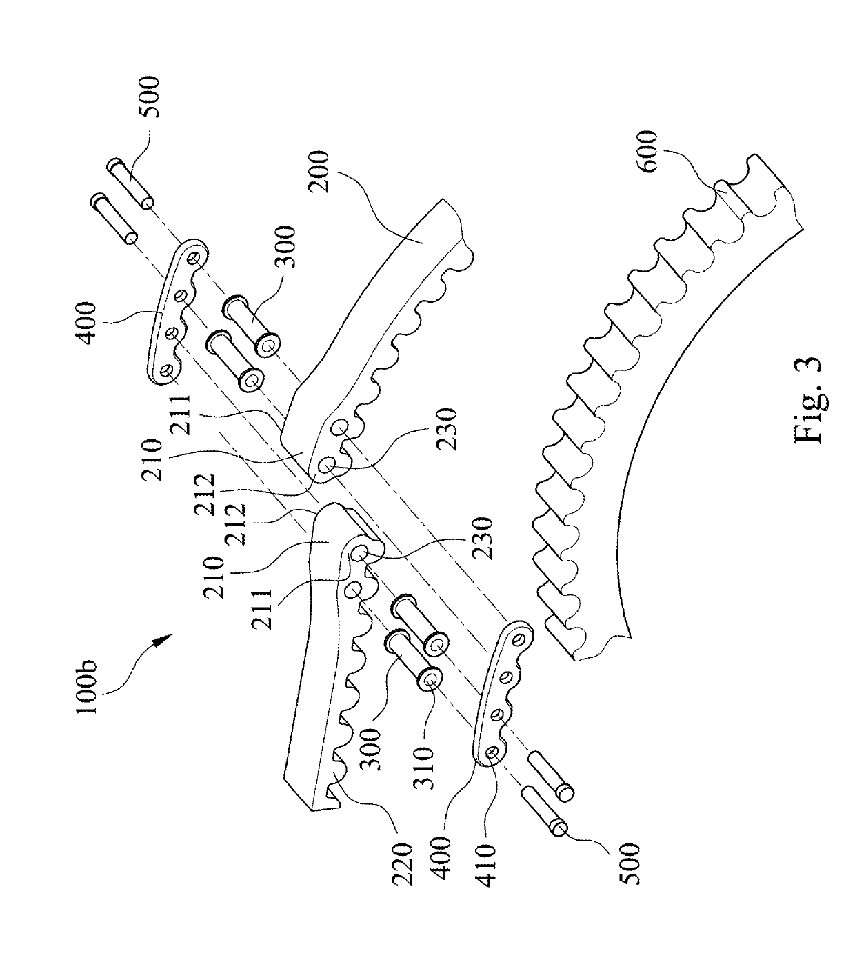 Quick-linked belt