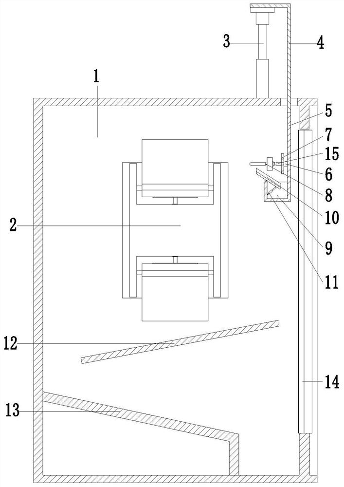 A laser printer toner cartridge automatic removal tool