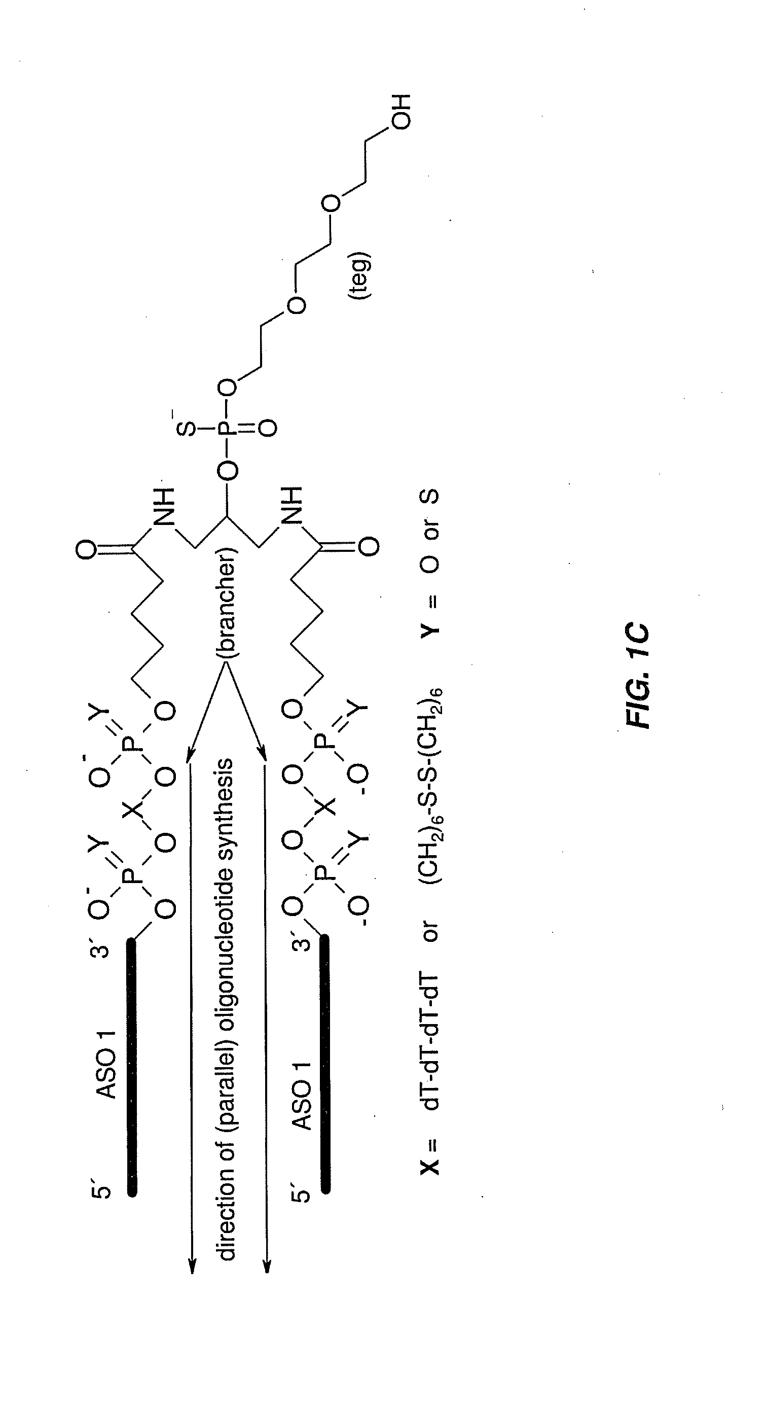 Methods of delivering multiple targeting oligonucleotides to a cell using cleavable linkers